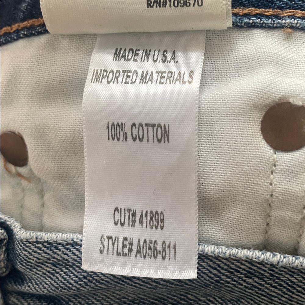 AGOLDE RILEY High Rise Straight Crop Jeans Straight Jeans 24 - Picture 6 of 8